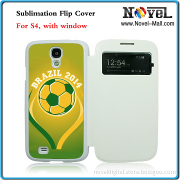 Custom Smart Flip Phone Case for Samsung Galaxy S4